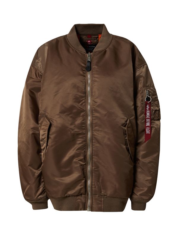 Alpha Industries ALPHA INDUSTRIES Prehodna jakna 'Ma-1'  rjava