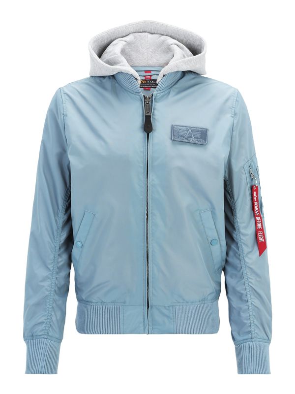 ALPHA INDUSTRIES ALPHA INDUSTRIES Prehodna jakna 'MA-1 TT'  dimno-siva / pegasto siva