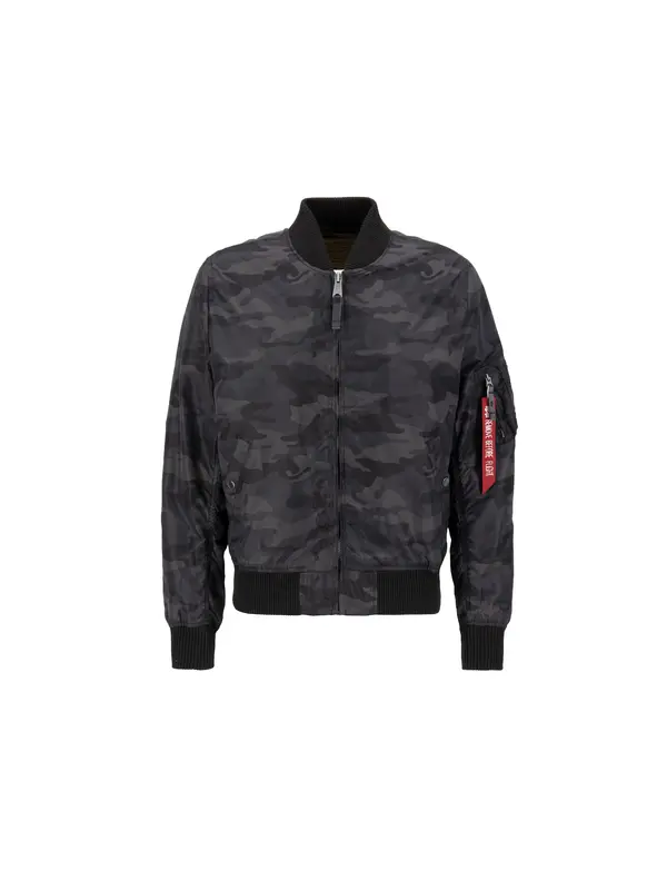 ALPHA INDUSTRIES ALPHA INDUSTRIES Prehodna jakna 'MA-1 TT'  temno siva / črna