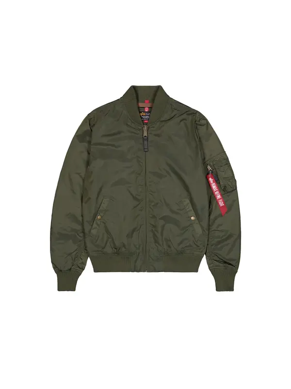 ALPHA INDUSTRIES ALPHA INDUSTRIES Prehodna jakna 'MA-1 TT'  temno zelena