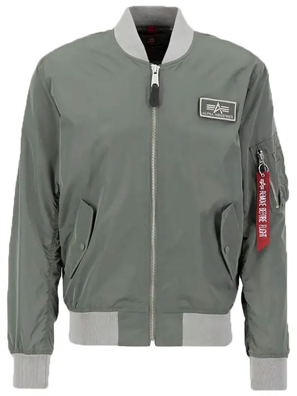 ALPHA INDUSTRIES ALPHA INDUSTRIES Prehodna jakna 'MA-1 TTC'  zelena