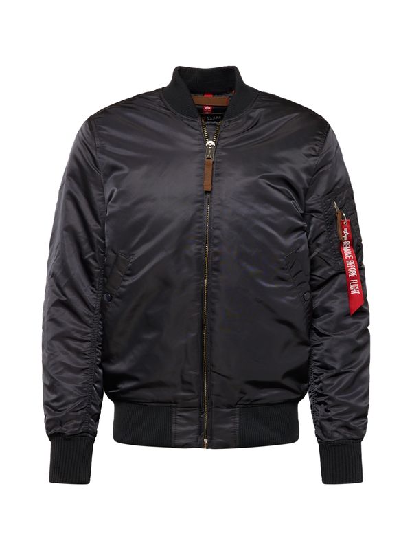 ALPHA INDUSTRIES ALPHA INDUSTRIES Prehodna jakna 'MA-1 VF 59'  antracit / krvavo rdeča