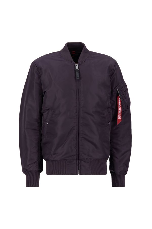 ALPHA INDUSTRIES ALPHA INDUSTRIES Prehodna jakna 'MA-1 VF 59 '  lila / krvavo rdeča