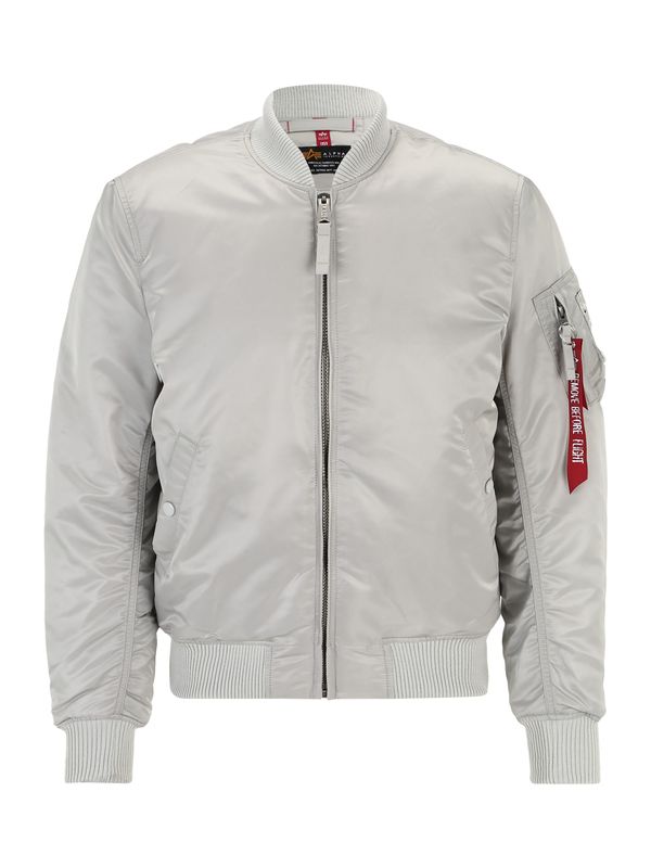 ALPHA INDUSTRIES ALPHA INDUSTRIES Prehodna jakna 'MA-1 VF 59'  svetlo siva