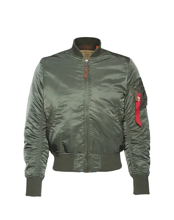 ALPHA INDUSTRIES ALPHA INDUSTRIES Prehodna jakna 'MA-1 VF 59'  temno zelena