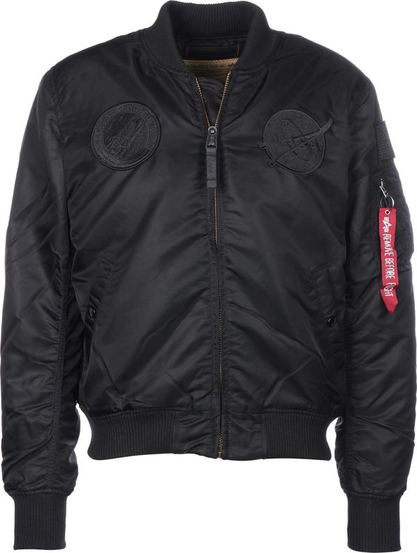 ALPHA INDUSTRIES ALPHA INDUSTRIES Prehodna jakna 'Nasa'  črna