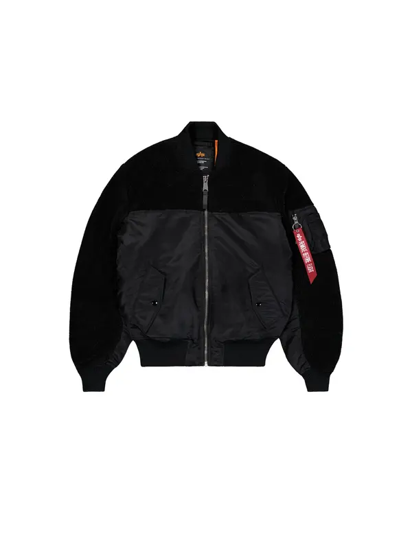ALPHA INDUSTRIES ALPHA INDUSTRIES Prehodna jakna  oranžna / črna / bela
