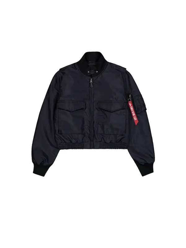 ALPHA INDUSTRIES ALPHA INDUSTRIES Prehodna jakna  rdeča / črna / bela