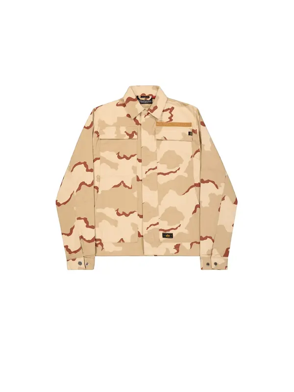 ALPHA INDUSTRIES ALPHA INDUSTRIES Prehodna jakna  svetlo bež / bordo / črna