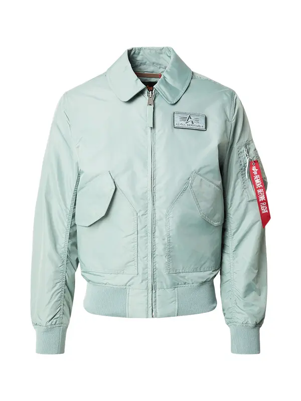 ALPHA INDUSTRIES ALPHA INDUSTRIES Prehodna jakna  svetlo zelena