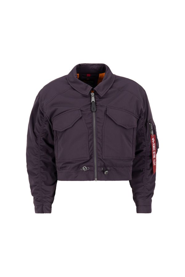 ALPHA INDUSTRIES ALPHA INDUSTRIES Prehodna jakna  temno liila