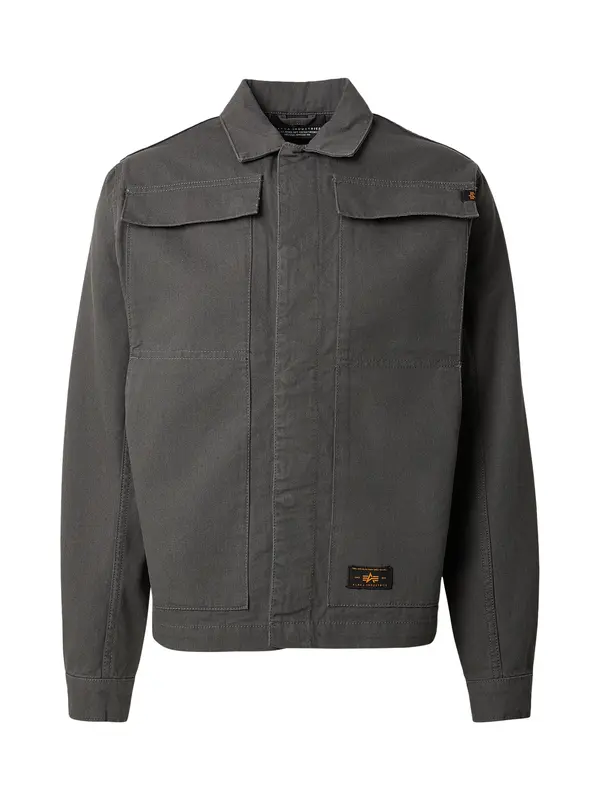 ALPHA INDUSTRIES ALPHA INDUSTRIES Prehodna jakna  temno siva