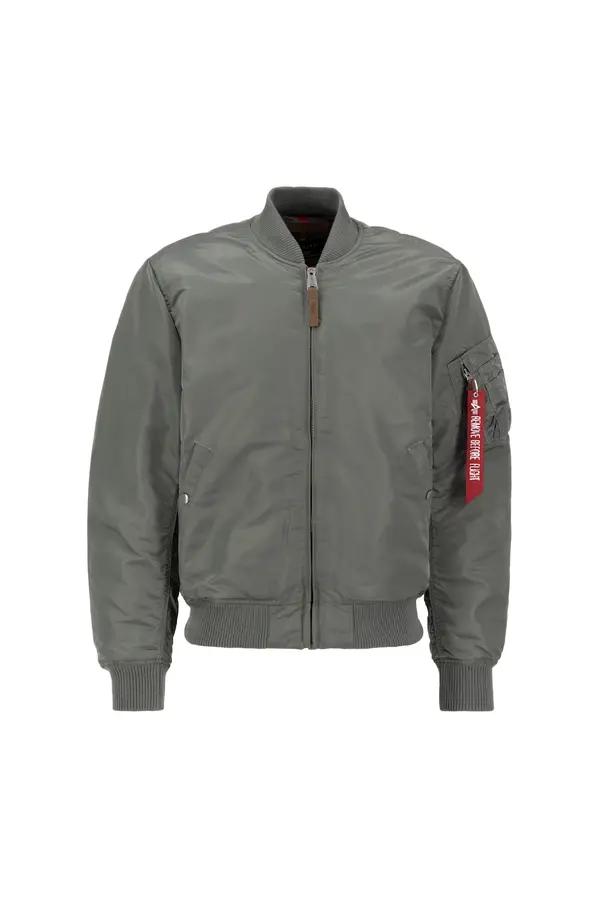 ALPHA INDUSTRIES ALPHA INDUSTRIES Prehodna jakna  temno zelena