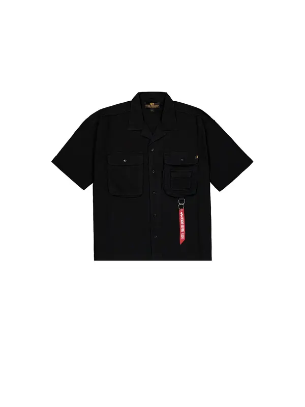 ALPHA INDUSTRIES ALPHA INDUSTRIES Srajca 'Aloha'  siva / črna