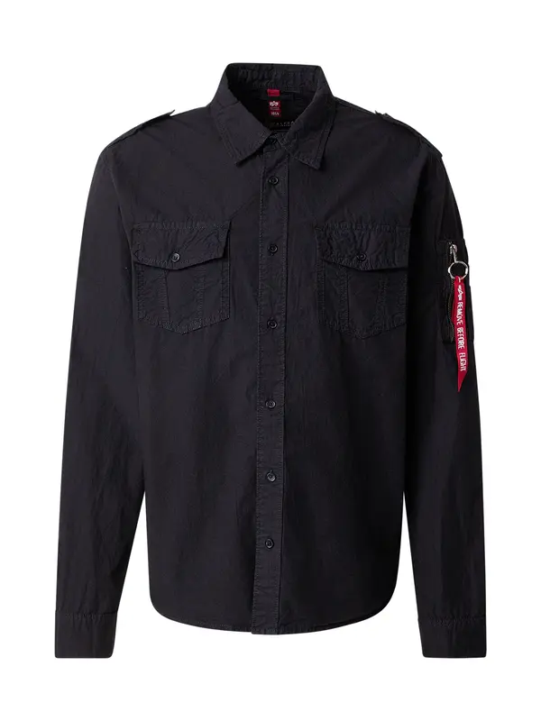 ALPHA INDUSTRIES ALPHA INDUSTRIES Srajca 'Dragon'  oliva / oranžna / črna / bela