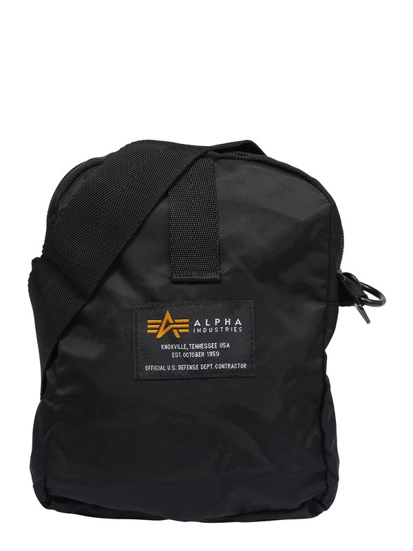 ALPHA INDUSTRIES ALPHA INDUSTRIES Torba za čez ramo  črna