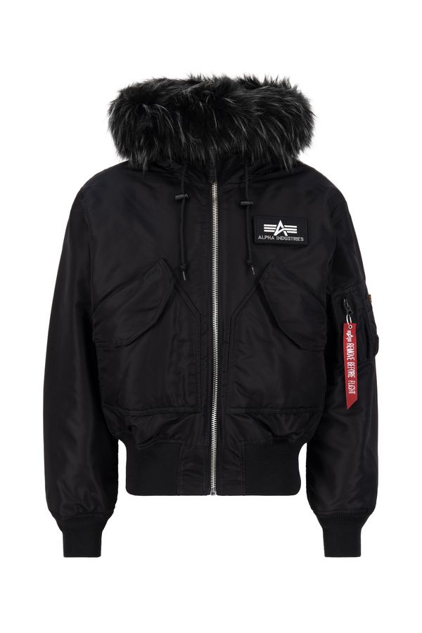 ALPHA INDUSTRIES ALPHA INDUSTRIES Zimska jakna '45P'  rdeča / črna / bela