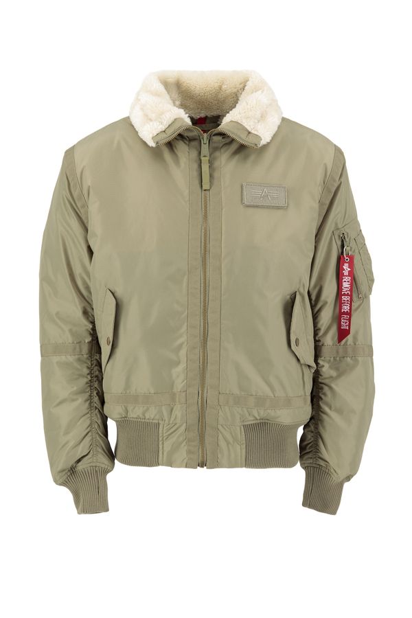 ALPHA INDUSTRIES ALPHA INDUSTRIES Zimska jakna 'B15-3 TT'  svetlo bež / kaki