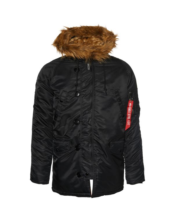 ALPHA INDUSTRIES ALPHA INDUSTRIES Zimska jakna 'N3B VF 59'  črna