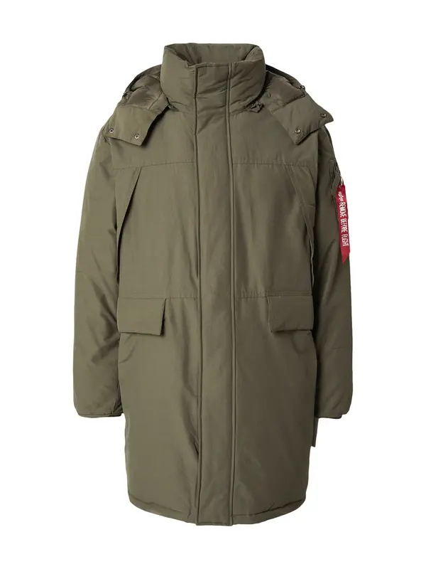 ALPHA INDUSTRIES ALPHA INDUSTRIES Zimska jakna  zelena