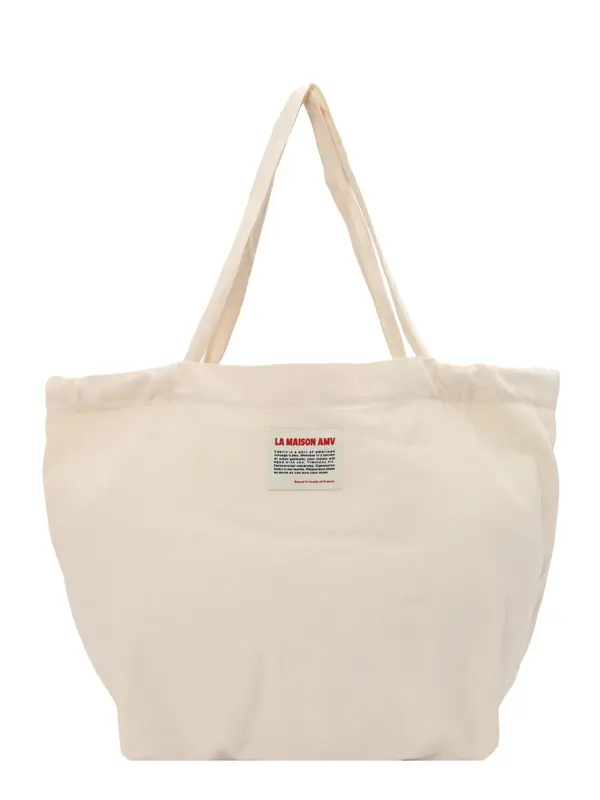 AMERICAN VINTAGE AMERICAN VINTAGE Nakupovalna torba 'LYCAZ'  ecru