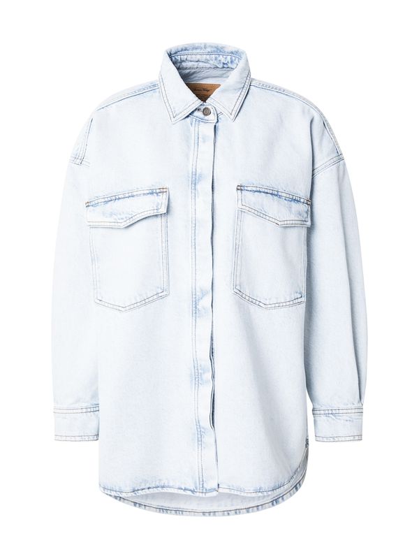 AMERICAN VINTAGE AMERICAN VINTAGE Prehodna jakna 'JOYBIRD-B'  moder denim