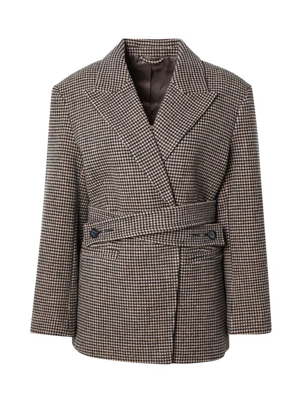 & Other Stories & Other Stories Blazer  kapučino / temno rjava