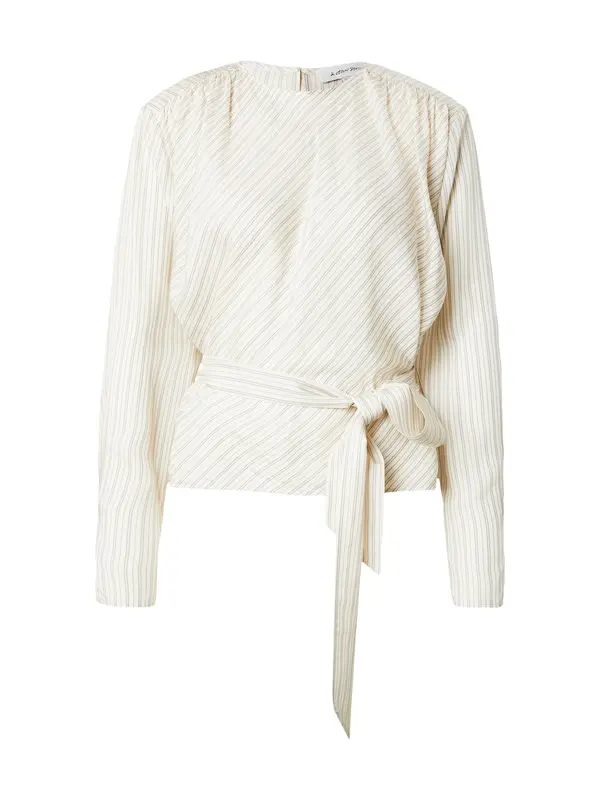 & Other Stories & Other Stories Bluza  temno siva / volneno bela