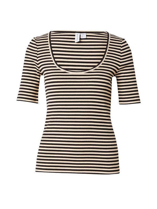 & Other Stories & Other Stories Majica  svetlo bež / črna