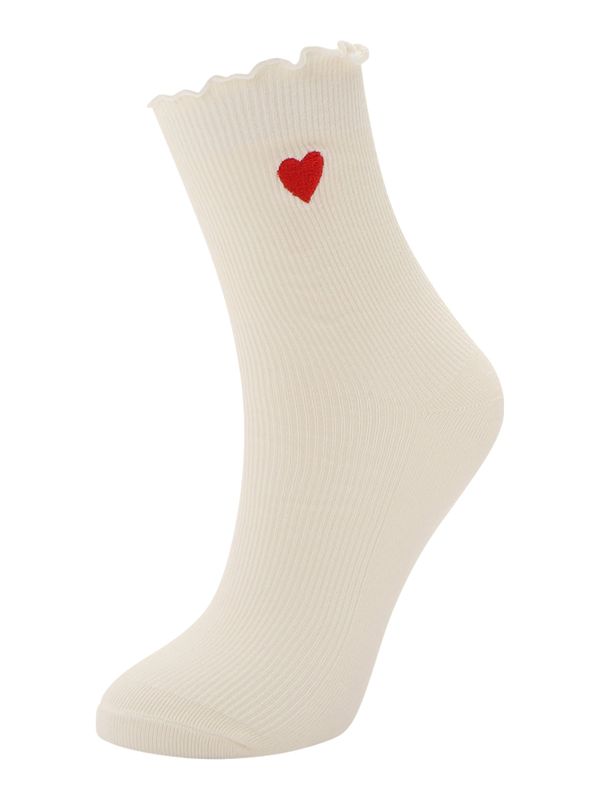 & Other Stories & Other Stories Nogavice  temno rdeča / volneno bela