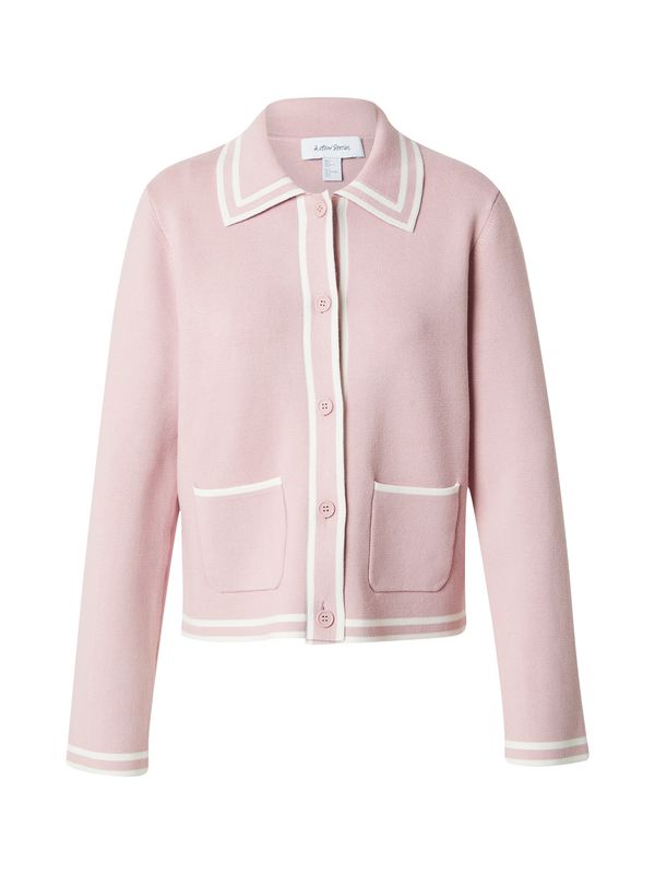 & Other Stories & Other Stories Pletena jopa  roza / bela