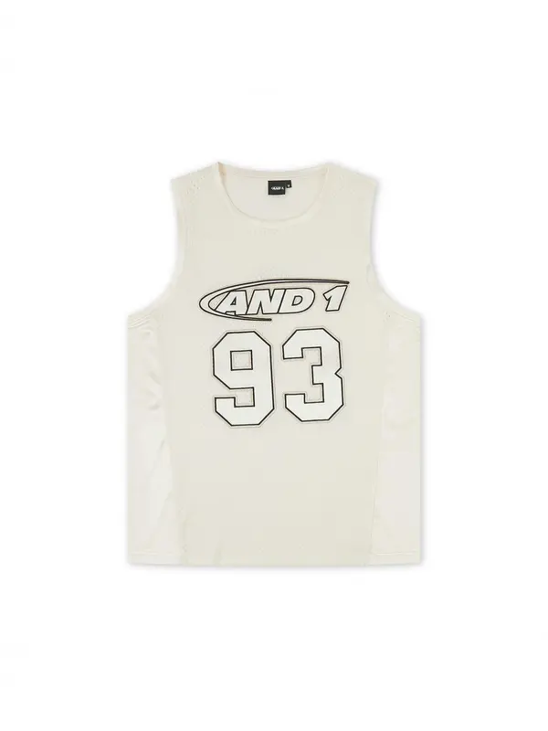 AND1 AND1 Majica '93 Airtex'  ecru