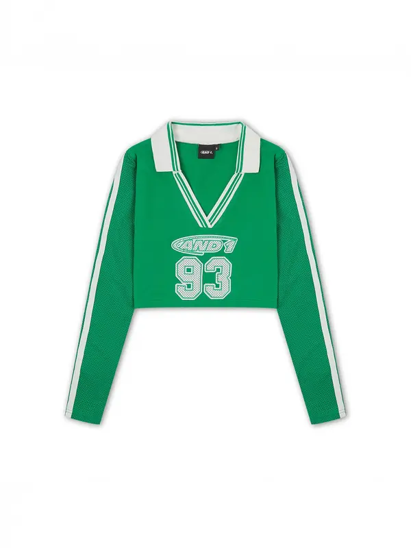 AND1 AND1 Majica '93 Airtex'  zelena / bela