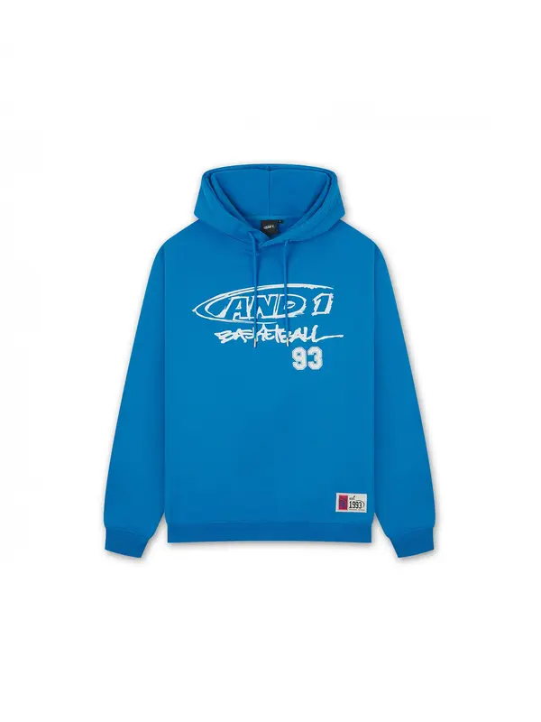 AND1 AND1 Majica 'Core Graffiti'  modra / bela