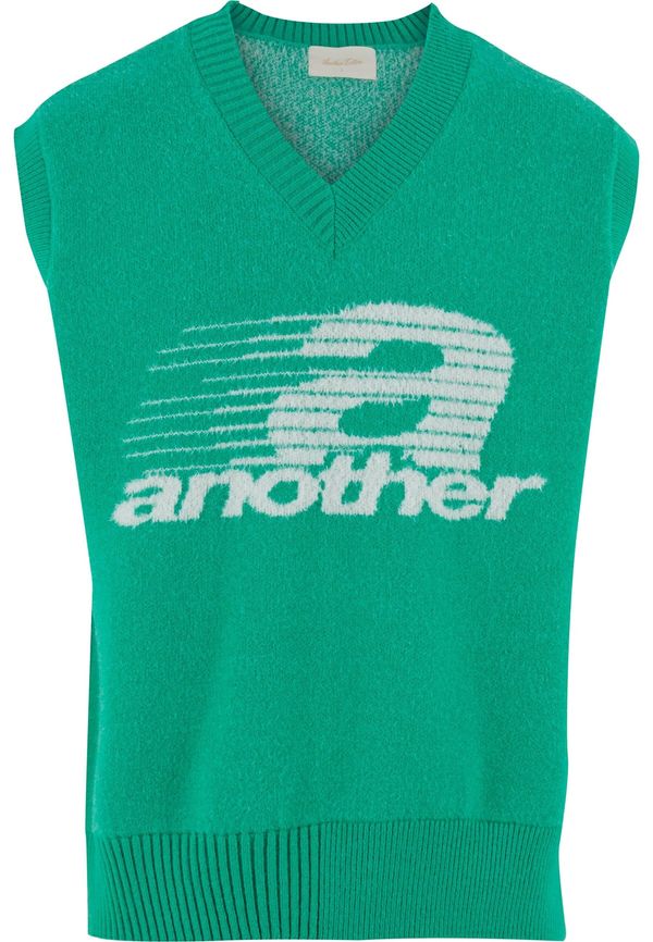 Another Cotton Lab Another Cotton Lab Brezrokavnik  svetlo siva / zelena