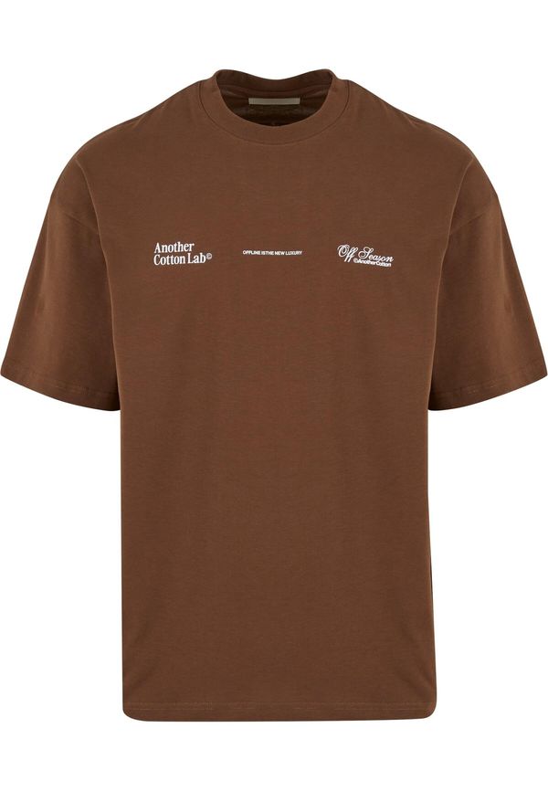 Another Cotton Lab Another Cotton Lab Majica  rjava / svetlo oranžna / bela