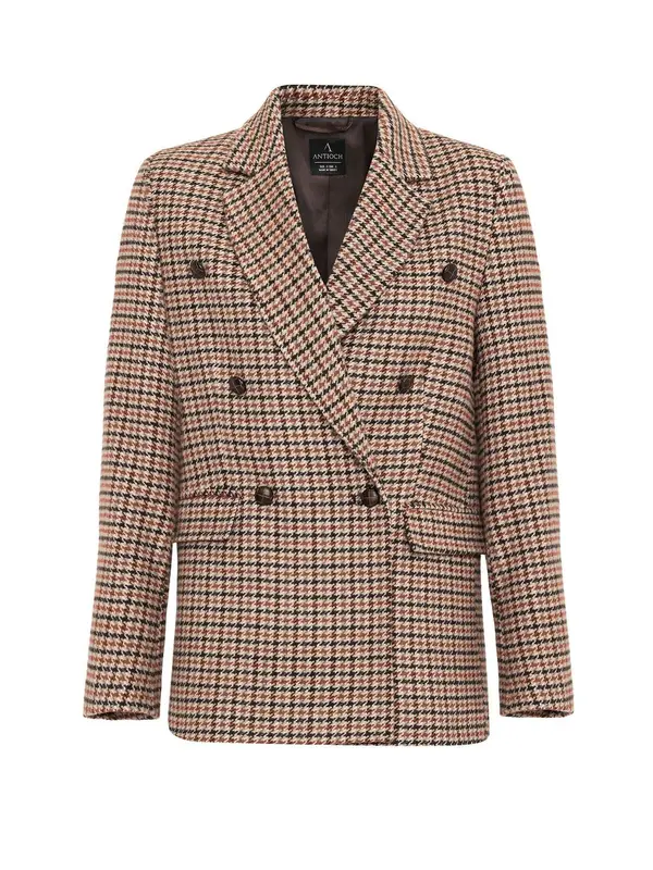 Antioch Antioch Blazer  svetlo rjava / rdeča / črna
