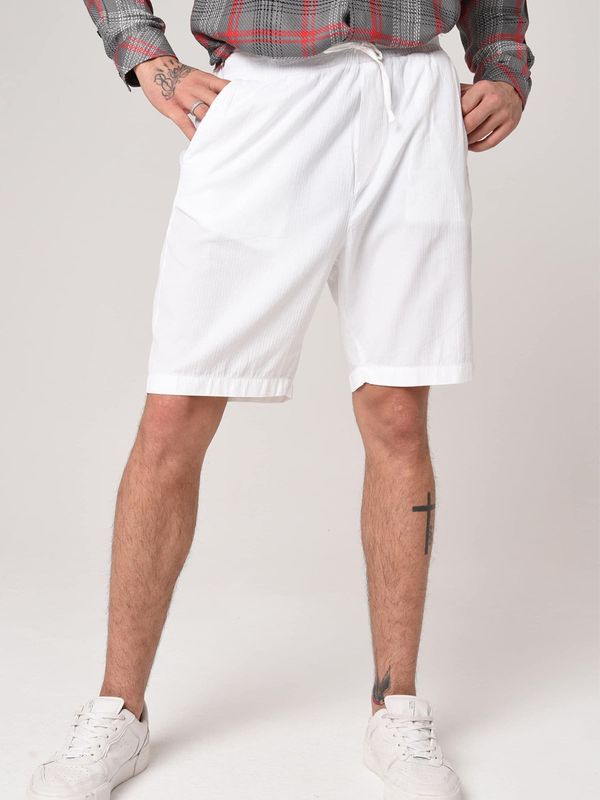 Antioch Antioch Hlače  bela