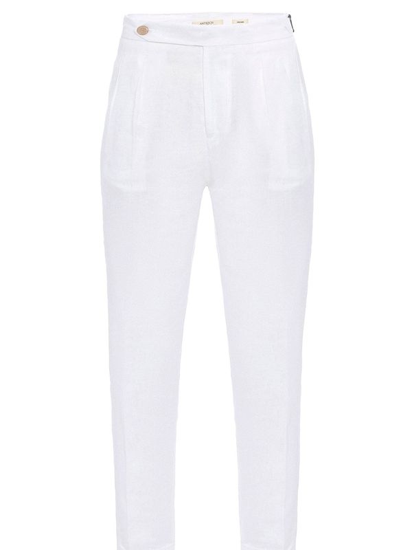 Antioch Antioch Hlače  bela