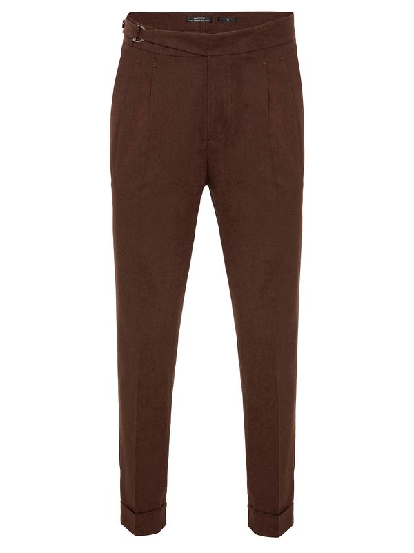 Antioch Antioch Hlače na rob 'Mauro'  rjava