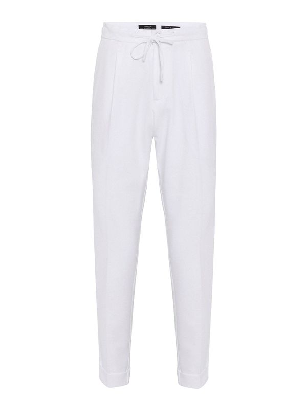 Antioch Antioch Hlače z naborki  bela