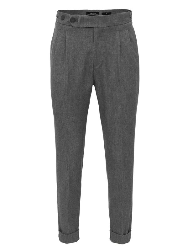 Antioch Antioch Hlače z naborki 'Conakry'  siva