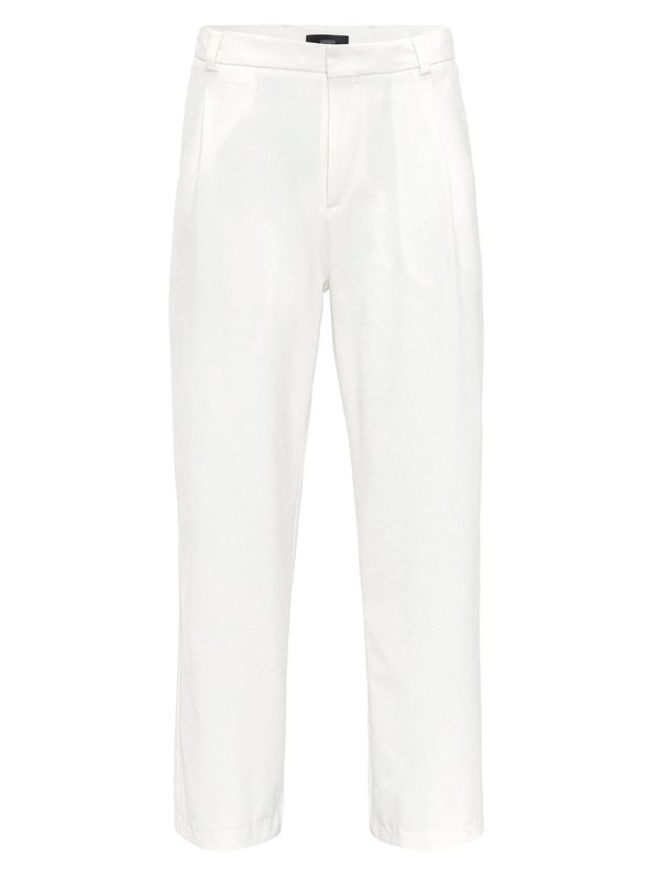 Antioch Antioch Hlače z naborki  ecru