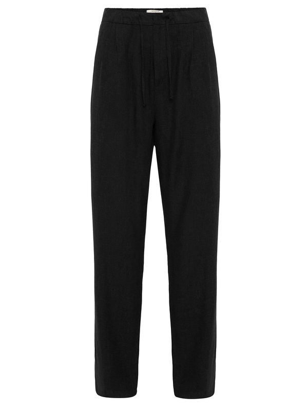 Antioch Antioch Hlače z naborki 'Gregorio'  črna