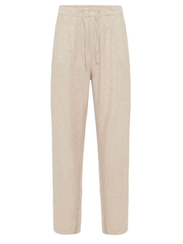 Antioch Antioch Hlače z naborki 'Gregorio'  kamen