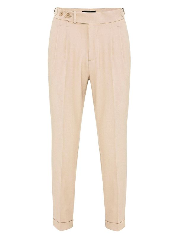 Antioch Antioch Hlače z naborki  pesek