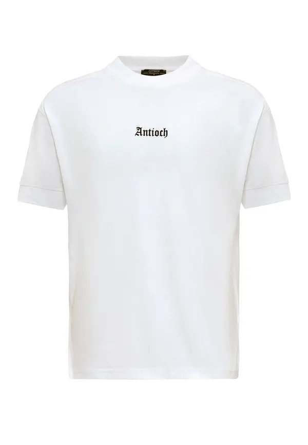 Antioch Antioch Majica  črna / bela