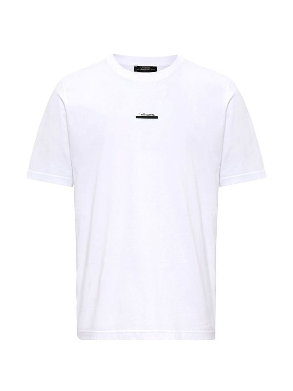 Antioch Antioch Majica  črna / bela