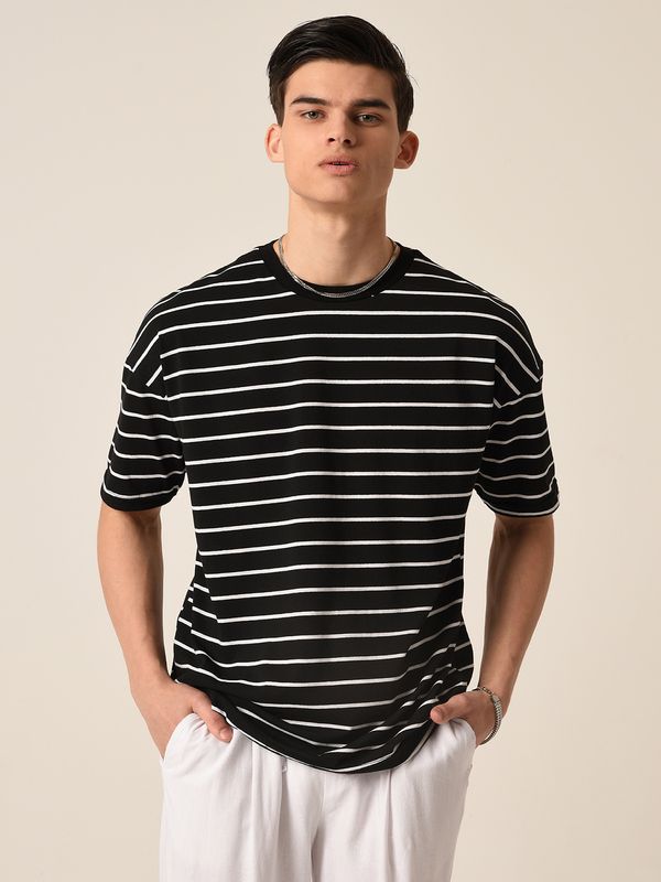 Antioch Antioch Majica  črna / bela