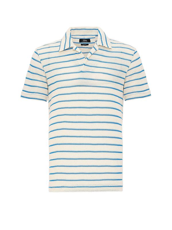 Antioch Antioch Majica  modra / bela